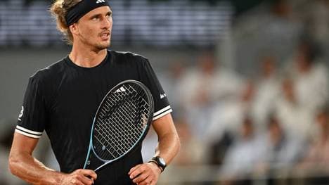 Alexander Zverev traf in der dritten Runde der French Open auf Quentin Halys