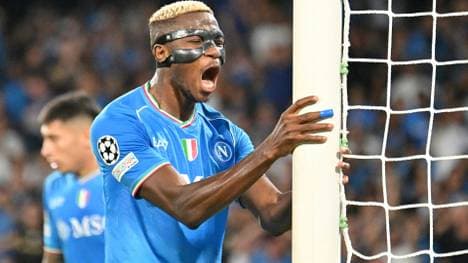 Victor Osimhen hat sich am Oberschenkel verletzt