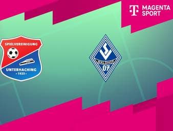 SpVgg Unterhaching - SV Waldhof Mannheim: Tore und Highlights | 3. Liga