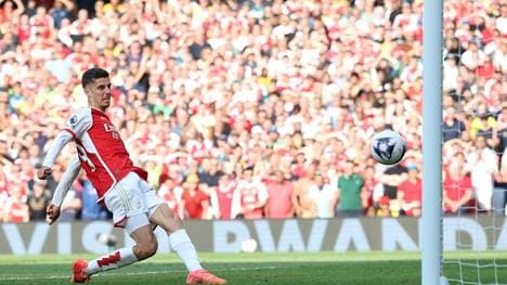 Havertz traf in der Schlussphase für Arsenal