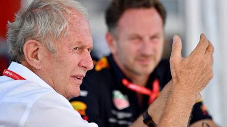 Helmut Marko (l.) hat Mercedes für deren Nachwuchsförderung kritisiert