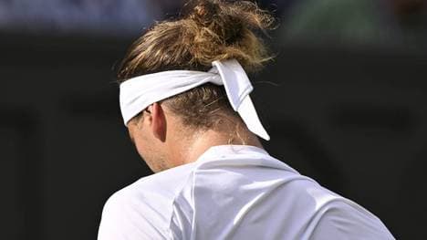 Alexander Zverev ist in Wi,bledon in der ersten Runde gescheitert