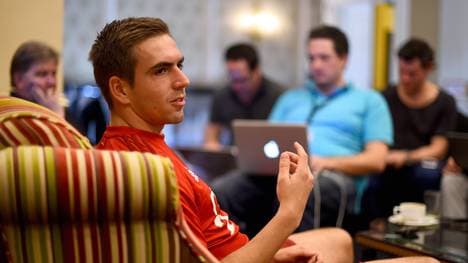 Philipp Lahm befindet sich mit dem FC Bayern im Trainingslager in Katar