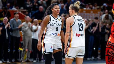 Nyara Sabally und Leonie Fiebich kämpfen um den Einzug in die K.o.-Runde