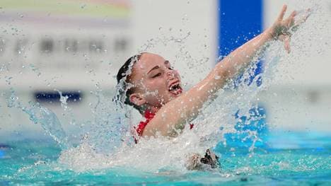Synchronschwimmerin Klara Bleyer holt in diesem Jahr den EM-Titel