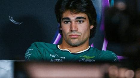 Lance Stroll sitzt weiterhin im Aston Martin