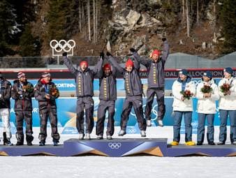 Nach Staffel-Gold: Lesser stichelt gegen Russland