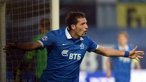 Kevin Kuranyi vom FC Dynamo Moskau gegen den FC Mordovia Saransk