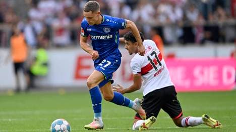Florian Wirtz erzielte das 3:1 gegen Stuttgart
