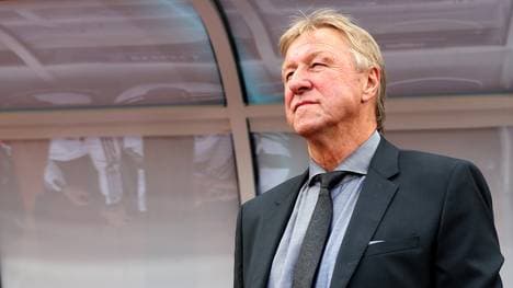 Trainer Horst Hrubesch schied mit der U21 im EM-Halbfinale aus