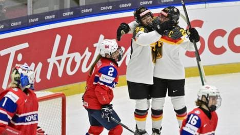 Deutschland jubelt gegen Norwegen