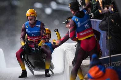 Deutsche Rodler bei WM im Goldrausch