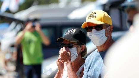 Bei der Tour de France gelten harte Corona-Regeln 