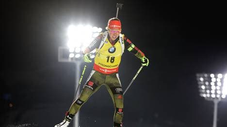 Laura Dahlmeier ist die überagende Biathletin in diesem Winter