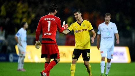 Borussia Dortmund  v Odds BK - UEFA Europa League: Play Off Round 1st Leg