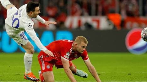 Matthijs de Ligt (Mitte) war entscheidend für die Bayern