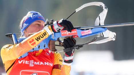 Deutschlands Biathlon-Frauen erlebten in der Staffel ein Desaster