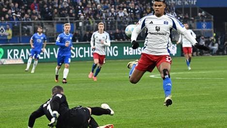 Der HSV setzt auf die Tore von Ransford-Yeboah Königsdörffer
