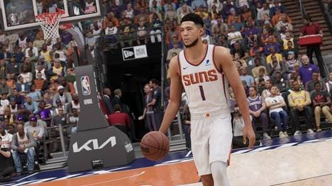 Devin Booker ist der Cover-Athlet der NBA2K23-Standart-Edition 