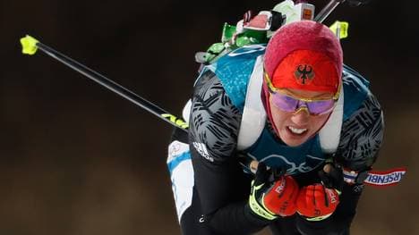 Laura Dahlmeier hat bereits Gold in Sprint und Verfolgung gewonnen