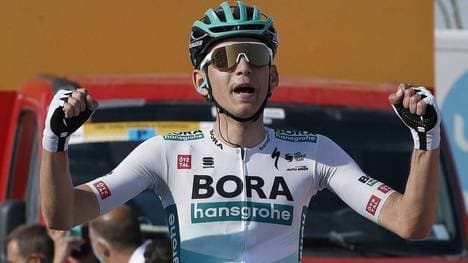 Lennard Kämna sicherte sich einen Etappensieg bei der Tour of the Alps 