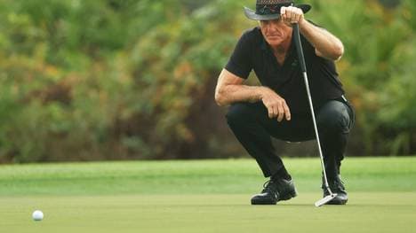 Norman stand zuletzt noch auf dem Golfplatz