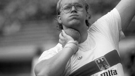 Karsten Stolz bei der Leichtathletik-EM 1990