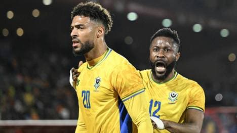 Gabun jubelte im letzten Gruppenspiel nur zu Beginn