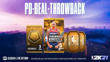 Bradley Beal ist der insgesamt dritte Headliner der Throwback Moments