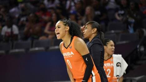 Satou Sabally gewann mit ihrem Team das All-Star-Game