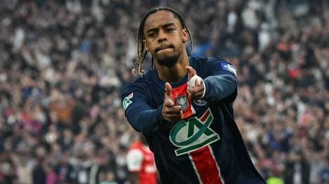 Gibt es für PSG (im Bild: Bradley Barcola) im CL-Finale einen Grund zum Feiern?