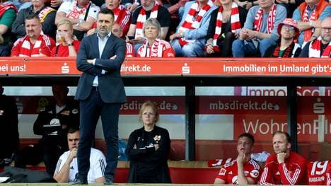 In großer Abstiegsgefahr: Union-Trainer Nenad Bjelica