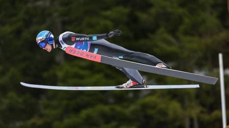 Im Medaillenkampf: Vinzenz Geiger 