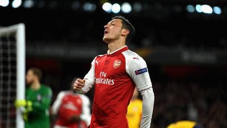 Mesut Özil hat bei Arsenal noch einen Vertrag bis 2021