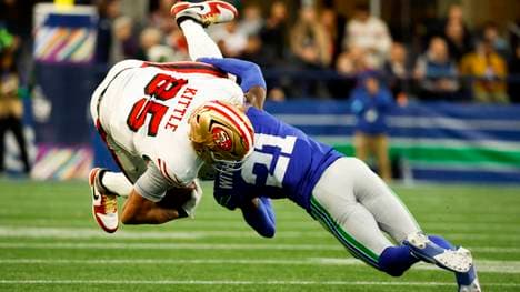 George Kittle und die 49ers holen einen wichtigen Sieg