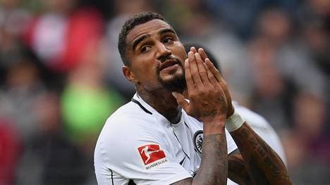 Kevin-Prince Boateng spielt seit dieser Saison bei Eintracht Frankfurt