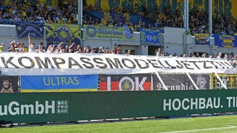 Banner für das Kompassmodell bei Lok Leipzig