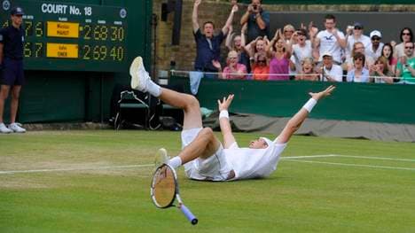 John Isner (im Bild) und Nicolas Mahut lieferten sich in Wimbledon das längste Match der Tennis-Geschichte