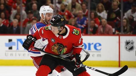 Dominik Kahun ist mit den Chicago Blackhawks Vorletzter im Osten