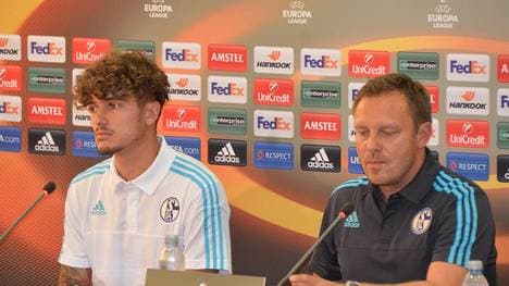 Roman Neustädter und Andre Breitenreiter