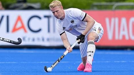 Torschütze beim Auftakt: Tom Grambusch vom DHB-Team