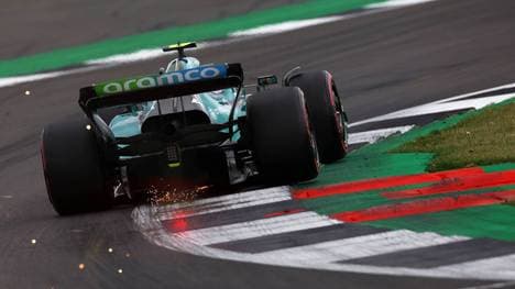 Sebastian Vettel musste im Qualifying in Silverstone schon in Q1 die Segel streichen