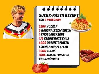 Der Koch der deutschen Nationalmannschaft erklärt den täglichen Essensplan und die Relevanz von Abwechslung für die DFB-Stars.