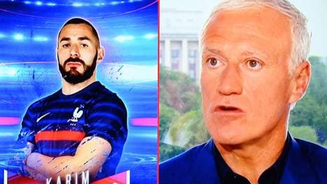 Deschamps hat Benzema in den EM-Kader berufen