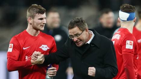 Timo Werner kann sich eine Zukunft bei RB Leipzig vorstellen, Ralf Rangnick will die Vertrags-Verlängerung vorantreiben