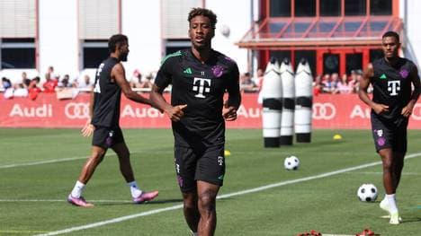 Kingsley Coman ist zurück im Training des FC Bayern