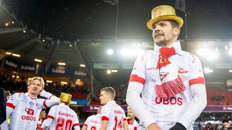 Brandur Olsen wurde 2024 mit Fredrikstad norwegischer Pokalsieger