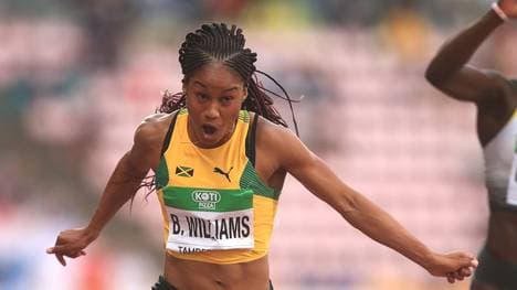 Briana Williams gehört zu den größten Sprinttalenten
