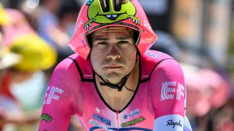 Stefan Bissegger sorgt bei der Tour de France mit diesem Helm für Aufsehen
