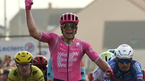 Sieg zum Auftakt: Luke Lamperti